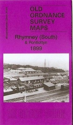 JUST RELEASED, O.S MAP, RHYMNEY (SOUTH) & PONTLOTTYN NEAR MERTHYR 