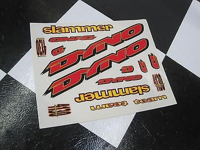 NOS Y/R DYNO SLAMMER Old School BMX Bike GT Freestyle Bicycle Decal 