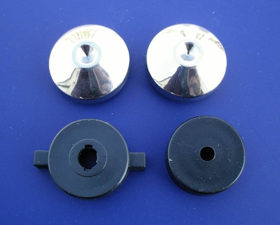 55 Chevy Radio Knob Set Push Button & Dial *NEW* 1955