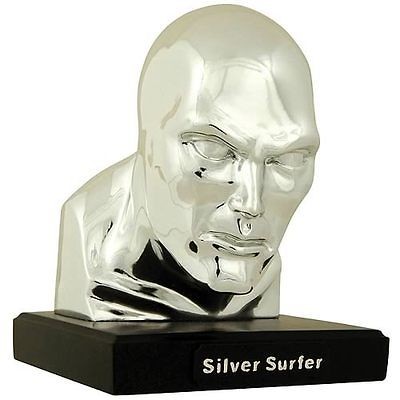   Alex Ross Silver Surfer Mini Head Bust Statue Diamond Select Toys