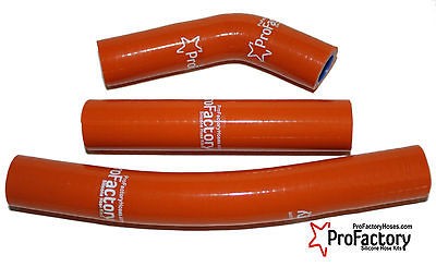 KTM 250 300 XC 300XC 250XC Radiator Hose Kit Pro Factory ORANGE 08 11 