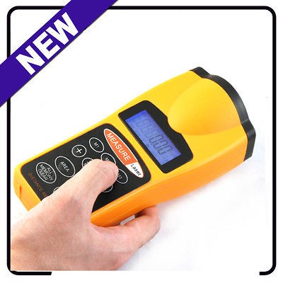   TAPE MEASURE DISTANCE METER & LASER POINTER DIGITAL TAPE MEASURE