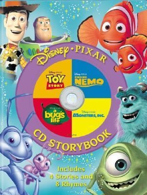 Disney Pixar Storybook Finding Nemo Monsters, Inc. A Bugs Life Toy 