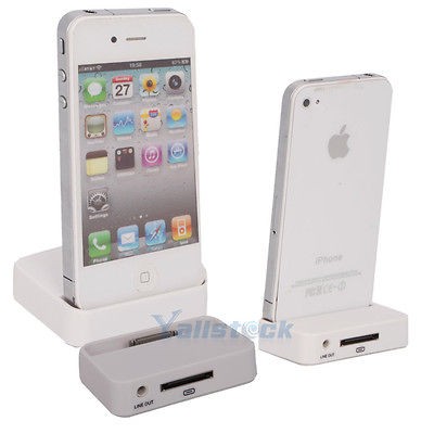 New Charger Charging Sync Docking Station Dock Cradle For iPhone 3GS 4 