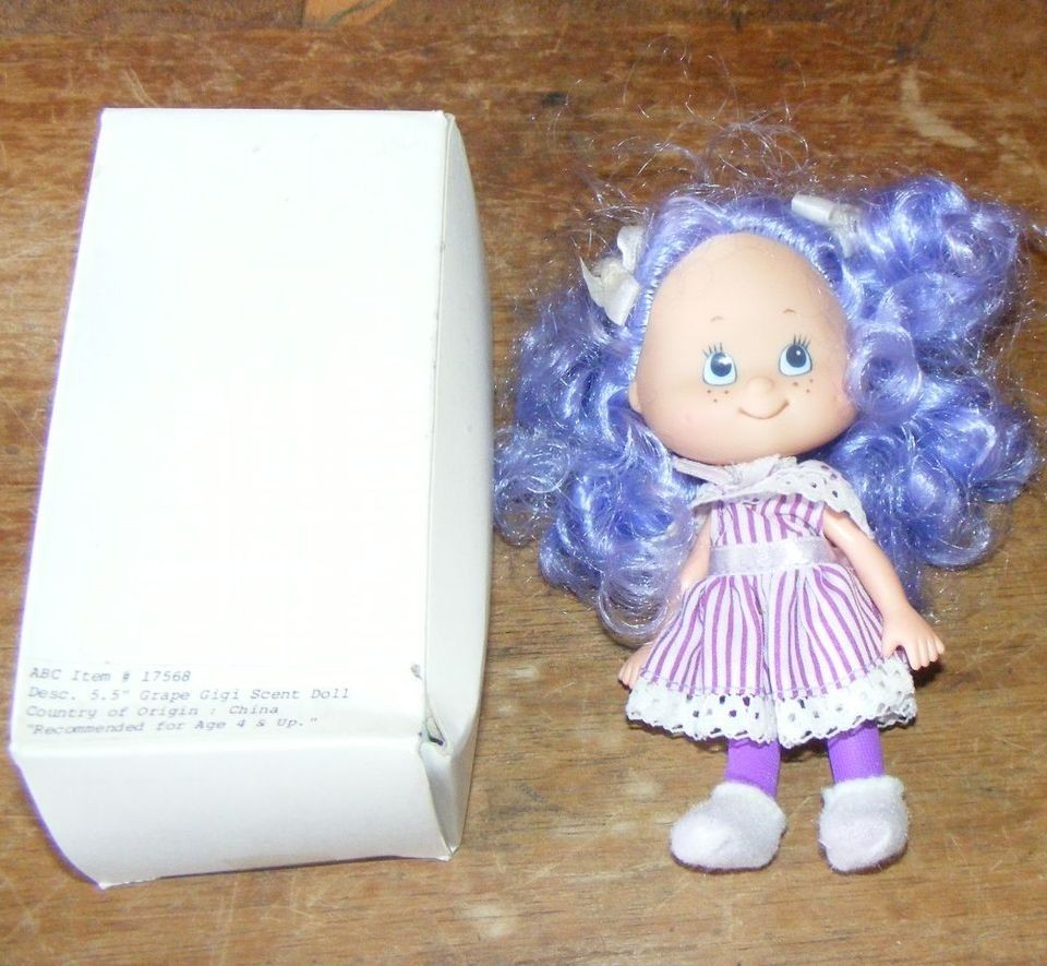 Vintage 5.5 Grape Gigi Scent Doll