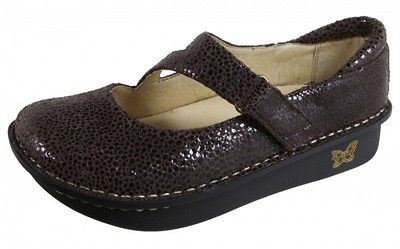 ALEGRIA ~ SHOES ~ DAY 562 CHOCO DOTTIE~ SZ 37