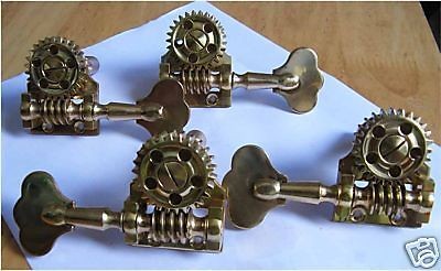 Bass Peg double bass machine head winders peg coppery