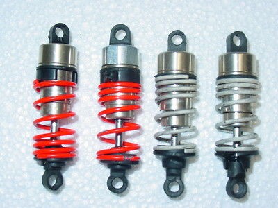   RACER DRIFT 4WD NITRO A111 LIGHT ALLOY SUPER SHOCK RED WHT SPRINGS