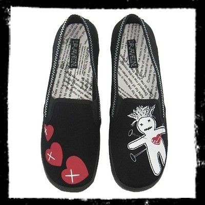 Draven, Voodoo Love Round Toe Cute Flat Voodoo Lovers in Awe With 