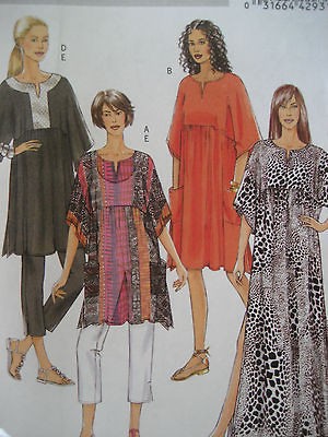   B5361   LADIES WONDERFUL EASY TUNIC   DRESS   CAFTAN PATTERN XS XXLuc