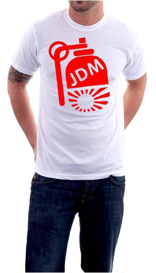 JDM BOMB T SHIRT WRX NISSAN HONDA 350ZR DRIFTING DRIFTKING