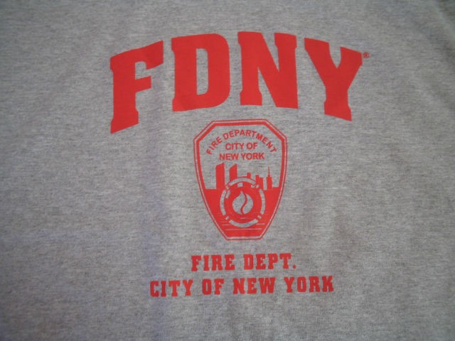 NEW NWT Mens Size L Original Fire Department New York FDNY T shirt 