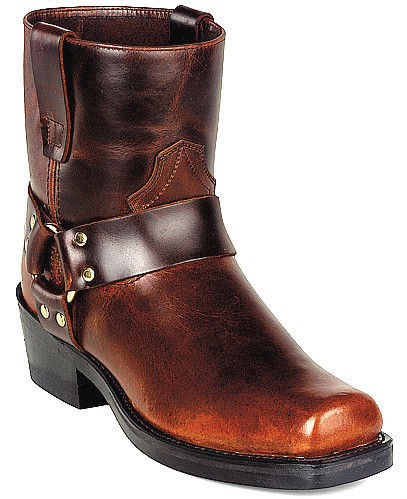 Durango Mens Boots DB 714 Frontier Brown Short Harness D Width