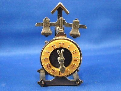 DURHAM INDUSTRIES MINIATURE DIECAST CLOCK