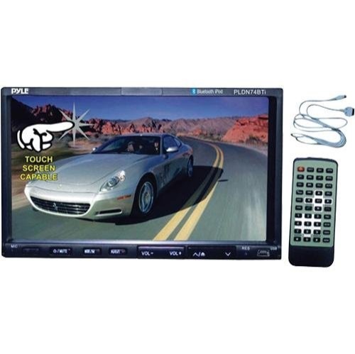 PYLE PLDN74BTI 7DoubleDIN TFT Touch Screen DVD/CD//MP4​/CDR/USB 