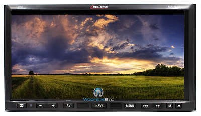 ECLIPSE AVN726T NAVIGATION GPS DVD CD  IPOD USB BLUETOOTH STEREO 