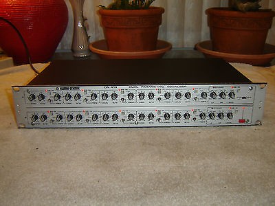 Klark Teknik DN410, Dual Parametric Equalizer, Eq, Rack