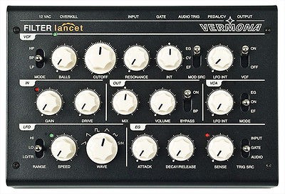 Vermona Filter Lancet   Analog Multimode Desktop Filter   New Release