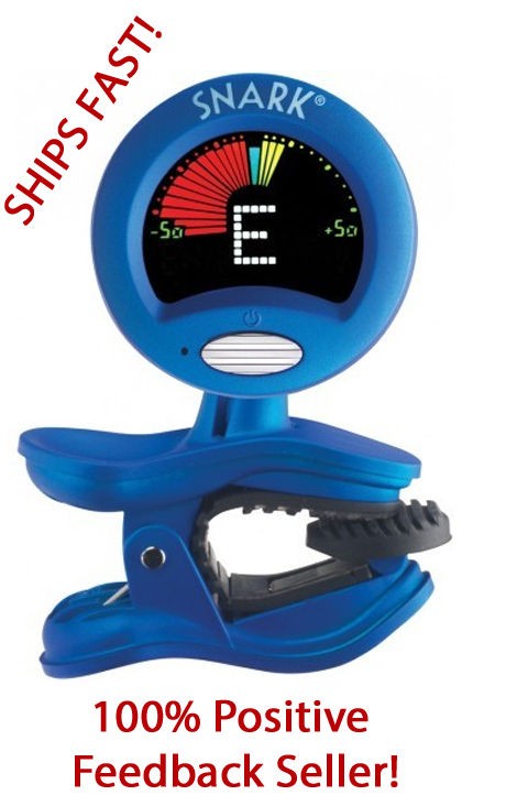 SNARK SN 1 CHROMATIC HEADSTOCK TUNER FOR GUITAR, BASS, UKE, BANJO 