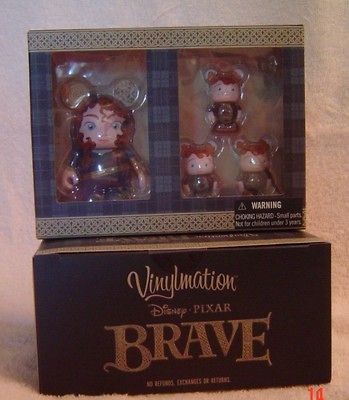 Disney Vinylmation Pixar Brave includes One 3 and Three 1 1/2 