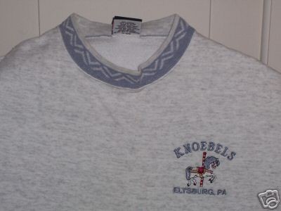 CAROUSEL SWEATSHIRT KNOEBELS PARK Elysburg PA. medium