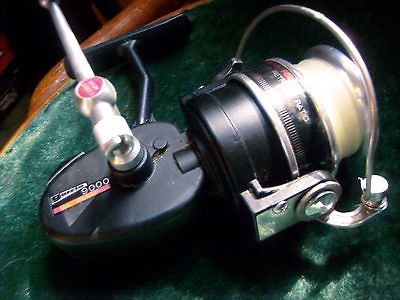 VINTAGE GARCIA 9000 SPINNING REEL EXCELENT ++ BALL BEARINGS RARE MODEL