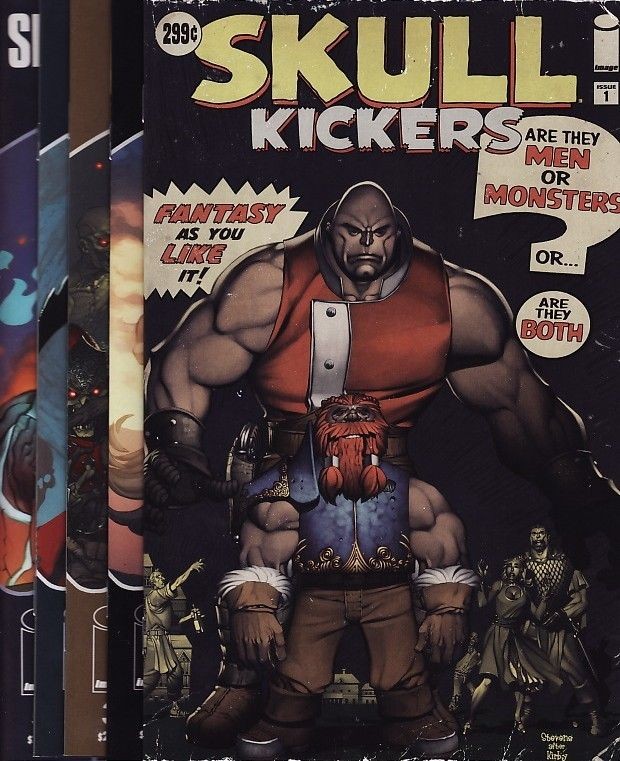 SKULL KICKERS #1, 2, 3, 4 & 5 Image Comics Non Player Spawn THE 