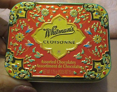 Decorative Genuine 1920s Replica of Whitmans Box with Cloisonne 