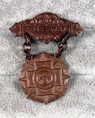 Military Medal SAW   National Auxiliary, United Spanish War Veterans