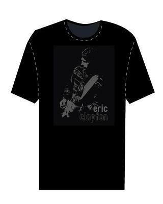 ERIC CLAPTON 2006/7 WORLD TOUR BLACK FADE T SHIRT XL