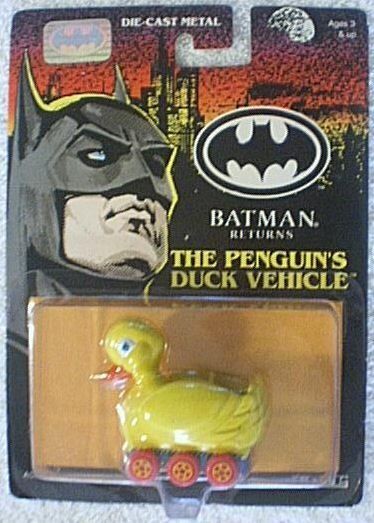 ERTL BATMAN RETURNS PENGUIN DUCK VEHICLE MONMC