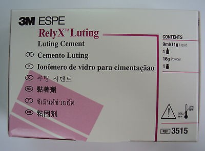 Rely X 3M Espe Dental Luting Cement Intro Kit