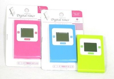 ELECTRIC DIGITAL KITCHEN TIMER MAGNETIC BACK STAND FEATURE