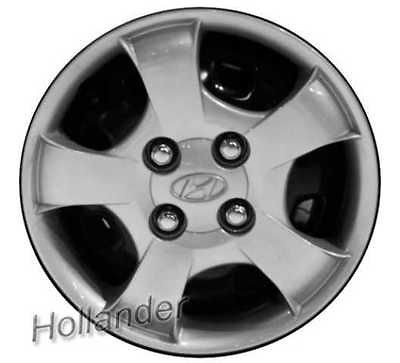 00 01 02 HYUNDAI ACCENT WHEEL COVER 13 5 SPOKE