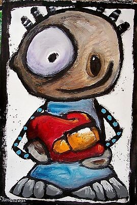 Fabio Napoleoni   ORIGINAL Art   Its Broken, Not Dead