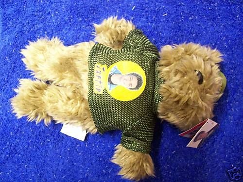 Justin Timberlake Plush NSYNC Bear MWT 9 Green Shirt