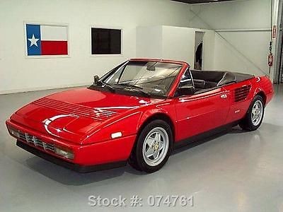 Ferrari  Mondial CALL NOW 1988 FERRARI MONDIAL 3.2 CABRIOLET 