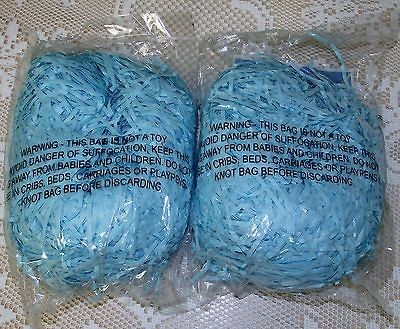   Shredded Tissue Paper Party Easter Gift Basket Filler Birthday BLUE