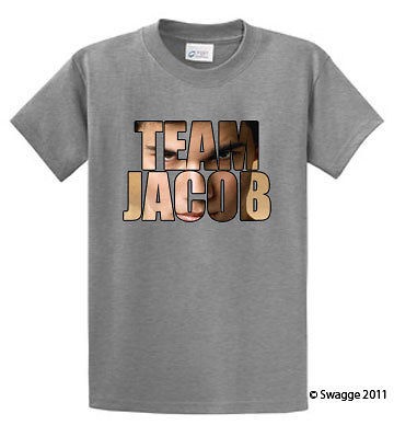 TEAM JACOB COOL TWILIGHT T SHIRT ECLIPSE BREAKING DAWN SHIRT TEE 