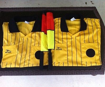 Score Referee Jersey W/ FLAGS