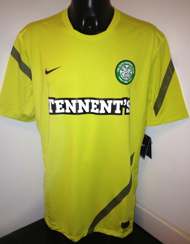 NIKE PLAYER ISSUE GLASGOW CELTIC FOOTBALL TRAINING SHIRT BNWT SOCCER 