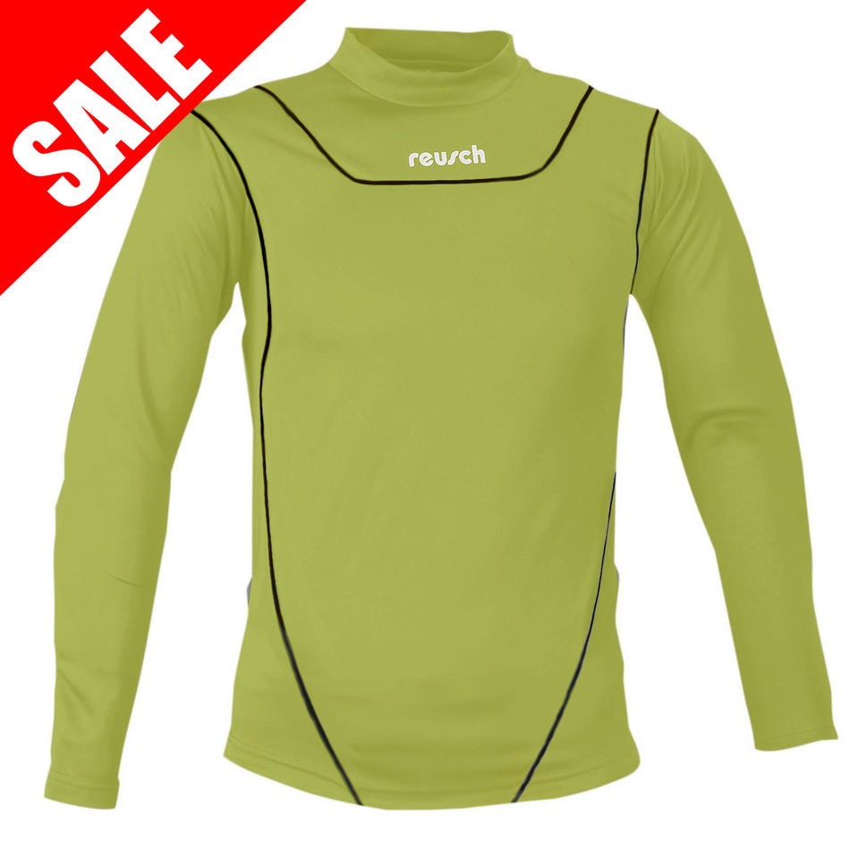 REUSCH Vento Padded Goalkeeper Jersey Kids   Dark Citron RRP £30