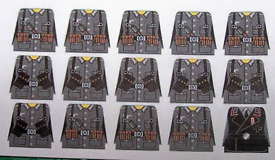 Custom Lego German Soldier WWII Decals