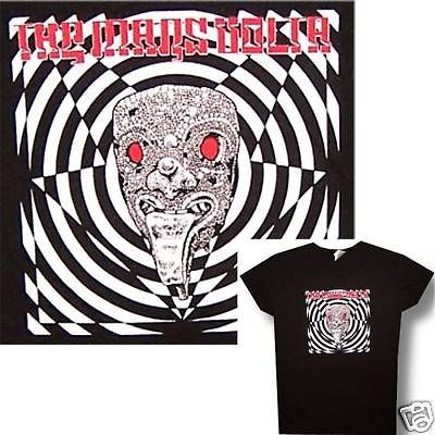 MARS VOLTA AZTEC MASK BLACK BABYDOLL T SHIRT M NEW