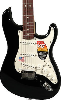   ® Roland VG American Stratocaster® Strat Electric Guitar   BLACK