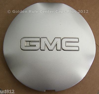 GMC Center Hub Cap ENVOY 2002   2009 XL XUV SILVER Factory OEM 