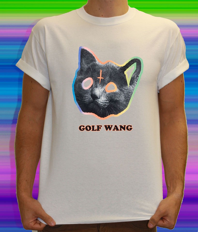 OFWGKTA ODD FUTURE GOLF WANG TYLER THE CREATOR T SHIRT MENS CAT