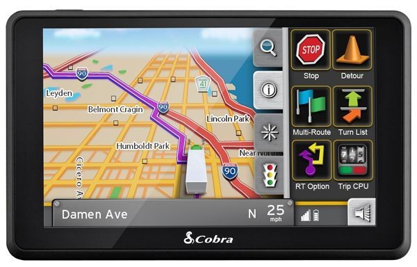 Cobra 6000PROHD Professional Drivers, Truckers GPS/Navigation NEW