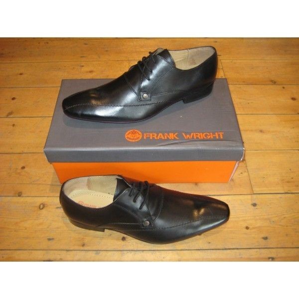 FRANK WRIGHT BLACK GORMAN SHOES BNWT