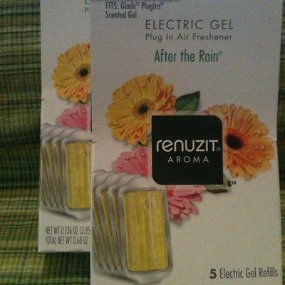 Renuzit Electric Gel Fits Glade Plugins Scented Gel 10 Refills After 